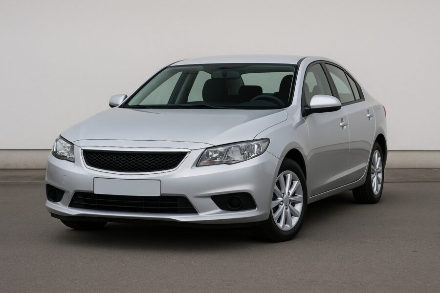 Silver used car parked outdoors, suitable for selling quickly with EasyCarBuyers UK