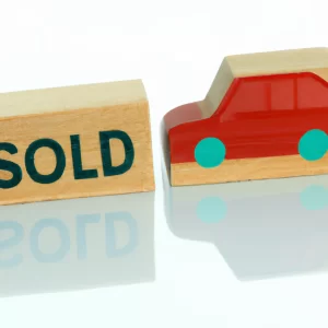 car sold picture using toy blocks